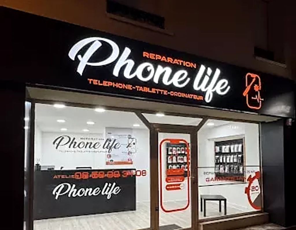 Boutique Phone Life, 6 rue Maurice Tenine à Fresnes : réparation téléphone, tablette et ordinateur